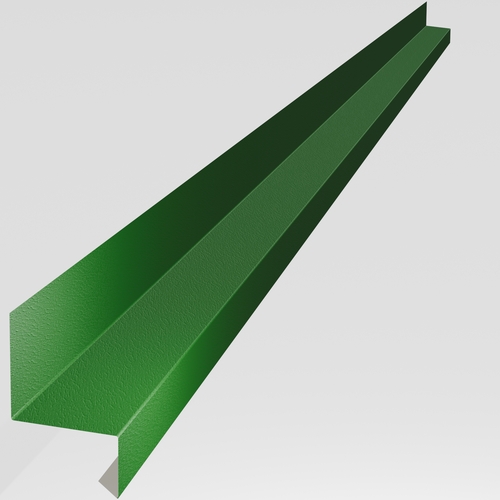 Over Window Drip 3m (50mm x 50mm x 30mm x 10mm) 0.7mm Plastisol Heritage Green