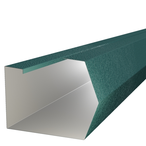 3m Length of Trimline Gutter 0.7mm Plastisol Ocean Blue
