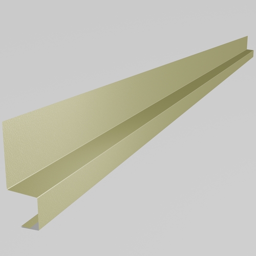 Drip Cill 3m (100mm x 50mm x 50mm x 30mm welted on 30mm edge only) 0.7mm Plastisol Honesty