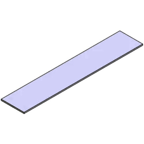 Polycarbonate Soffit Strip 2440mm x 300mm x 6mm
