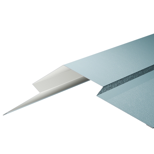 Diamond Ridge Flashing 3m 0.7mm Plastisol Wedgewood