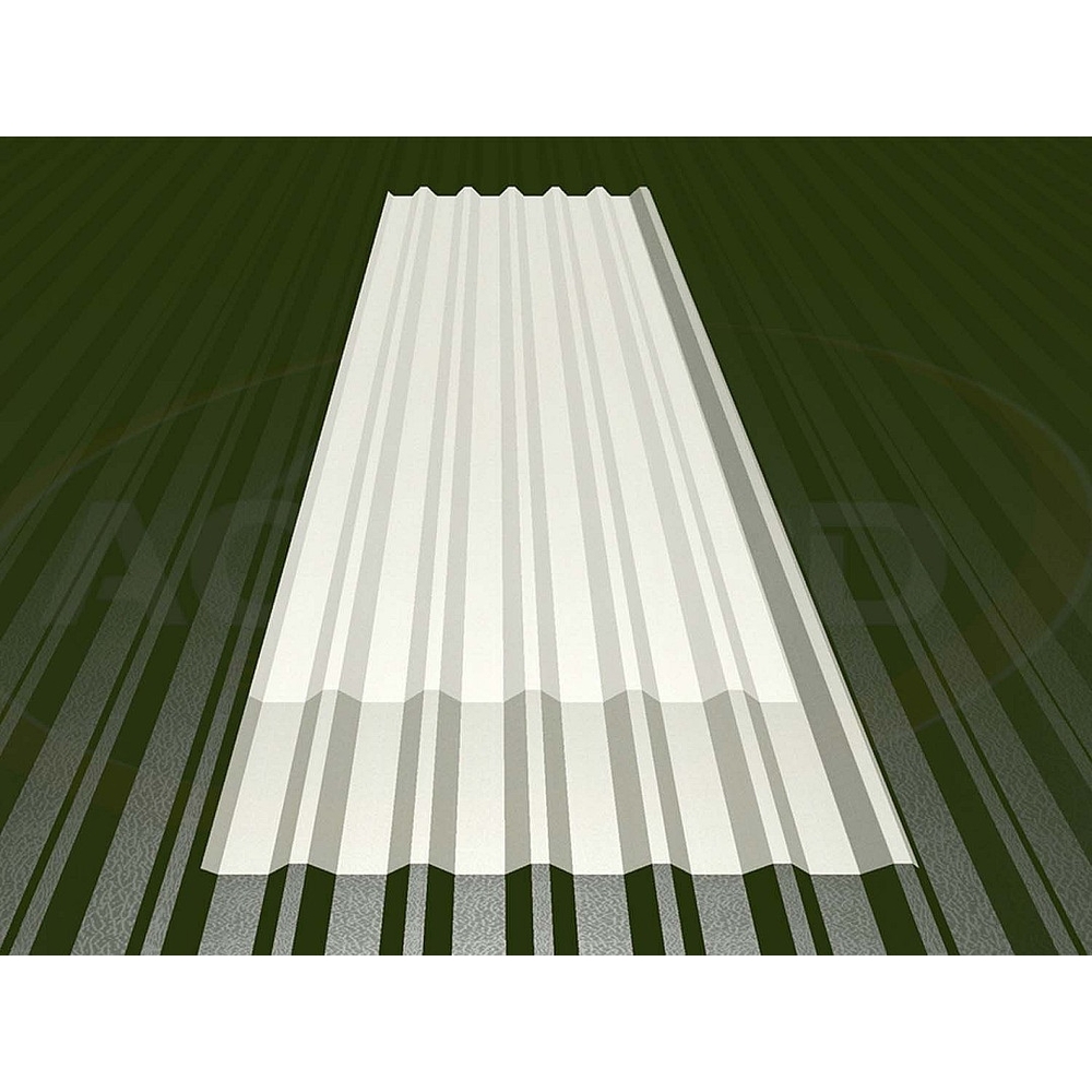 34/1000 GRP Rooflight (Class 3 - 2.44kg) 12ft sheet