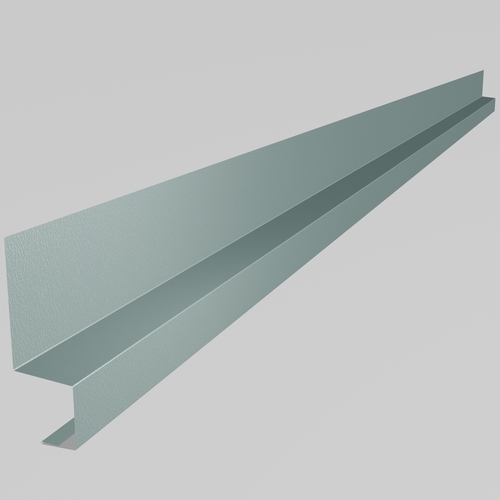 Drip Cill 3m (100mm x 50mm x 50mm x 30mm welted on 30mm edge only) 0.7mm Plastisol Albatross