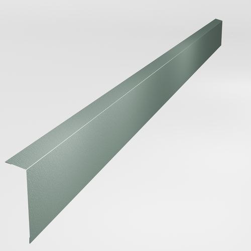 Eaves Flashing 3m (50mm x 170mm inc welts) 0.7mm Plastisol Albatross