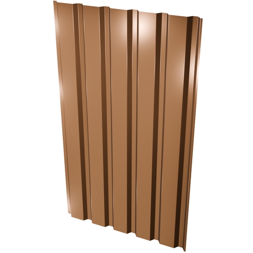 Accord 32/1000RR Wall Profile (Reverse No Ribs) 0.7mm Corro-Print Copper Effect