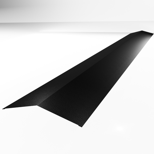 Ridge 3m (200mm x 200mm inc Welts) 0.7mm Plastisol Black