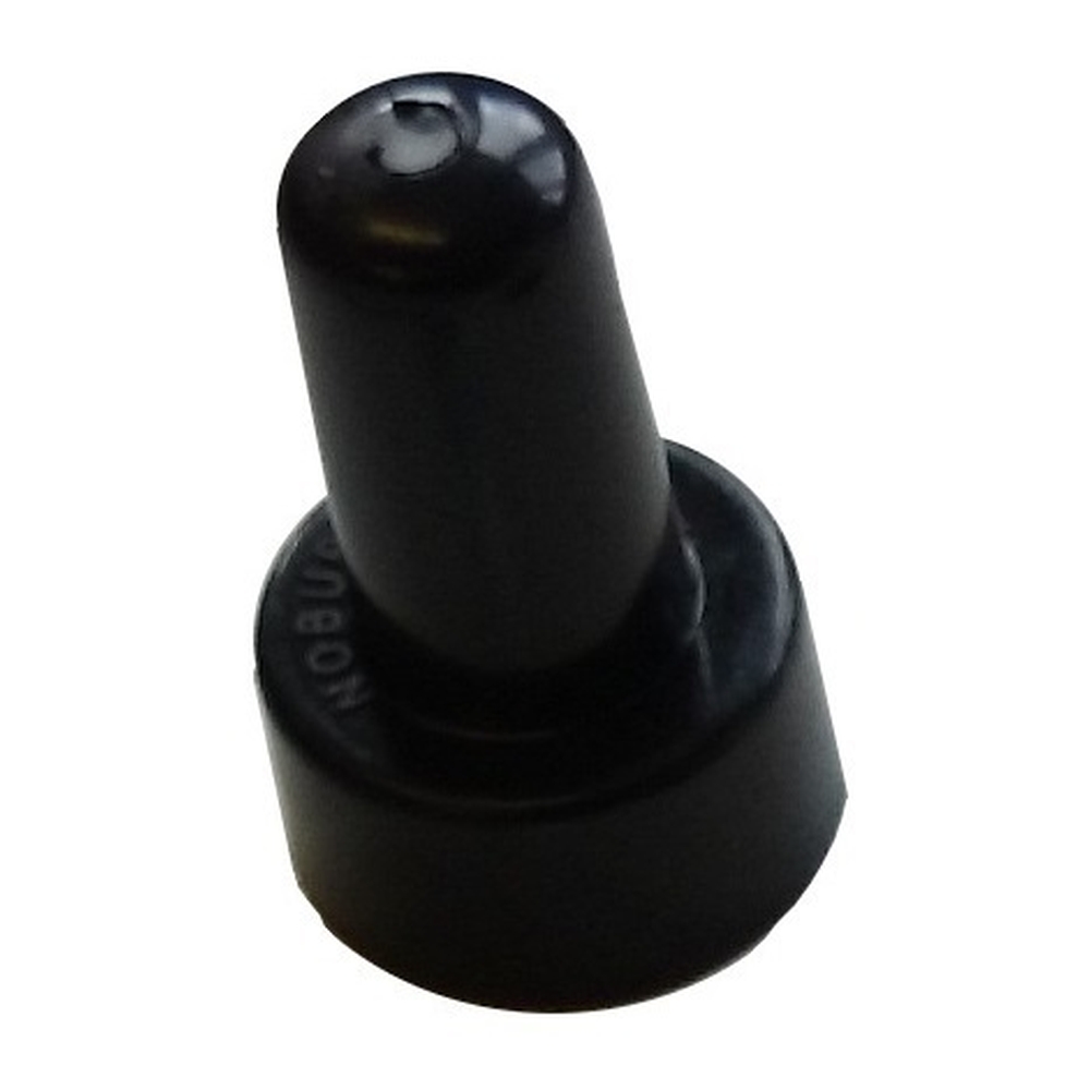 M8 Black Plastic Top Hat Cap for Hook Bolts (100)