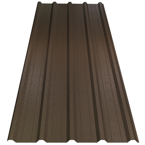 33/254/1016 Box Profile 0.7mm Plastisol Vandyke Brown