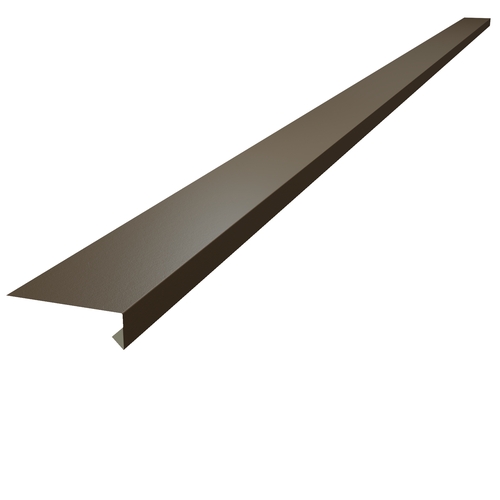 Under Window Cill 3m (100mm x 30mm x 10mm) 0.7mm Polyester Paint Vandyke Brown