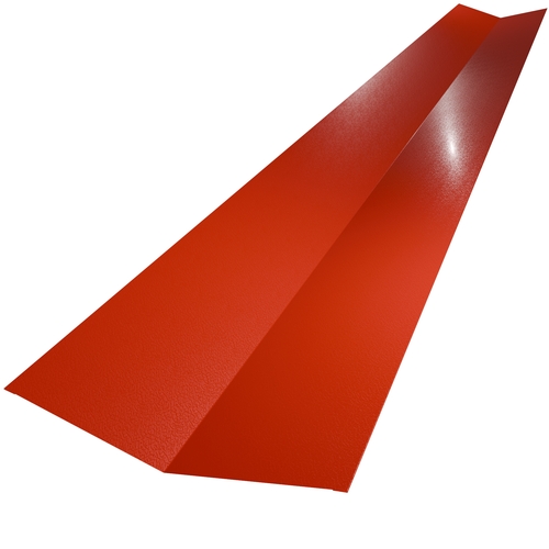 Valley Bottom 3m (200mm x 200mm inc welts) 0.7mm Plastisol Poppy Red