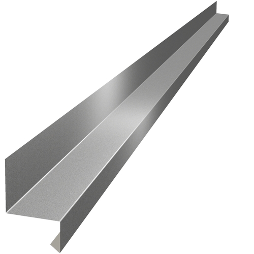 Over Window Drip 3m (50mm x 50mm x 30mm x 10mm) 0.7mm GraniteHDX Painted Steel Metallic Silver