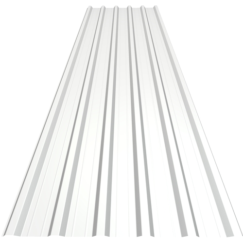 Accord 32/1000 (L) Box Profile 0.7mm Polyester Paint White