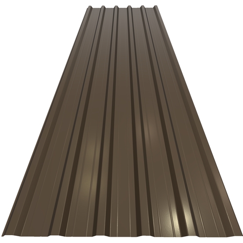 Accord 32/1000 (L) Box Profile 0.5mm Polyester Paint Vandyke Brown
