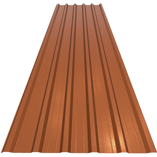 Accord 32/1000 (L) Box Profile 0.7mm Plastisol with anti-condensation liner Terracotta