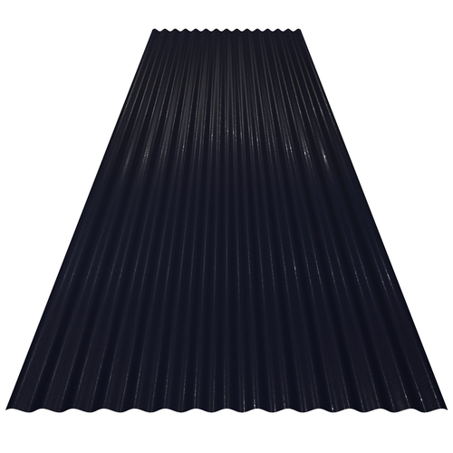 14/3 Corrugated 0.5mm Plastisol Slate Blue