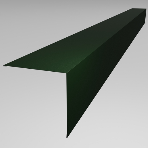 Bargeboard 0.7mm Poly Paint Flashing 3m (200mm x 200mm inc welts) Juniper Green