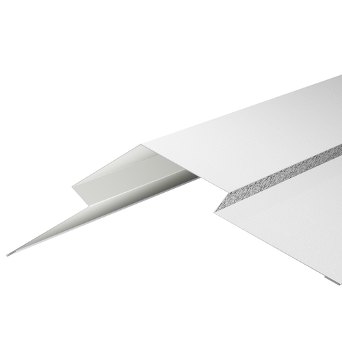 Diamond Ridge Flashing 3m 0.7mm Plastisol White