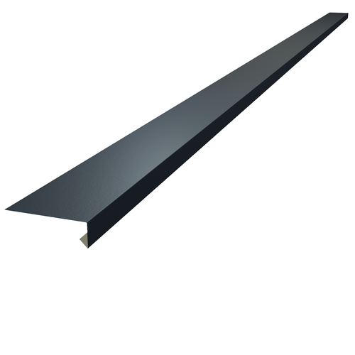Under Window Cill 3m (100mm x 30mm x 10mm) 0.7mm Polyester Paint Slate Blue