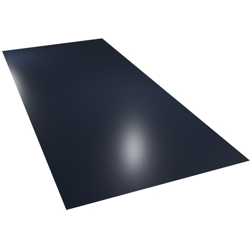 0.7mm Polyester Paint Flat Sheet 3m x (1220-1250mm) Slate Blue