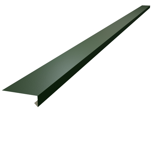 Under Window Cill 3m (100mm x 30mm x 10mm) 0.7mm Plastisol Juniper Green