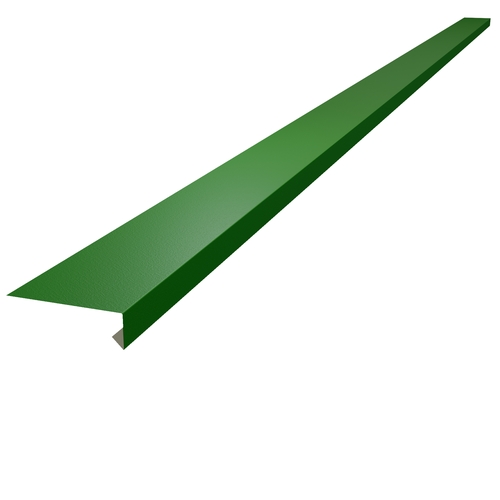 Under Window Cill 3m (100mm x 30mm x 10mm) 0.7mm Plastisol Heritage Green