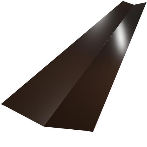 Valley Bottom 3m (200mm x 200mm inc welts) 0.7mm Polyester Paint Vandyke Brown