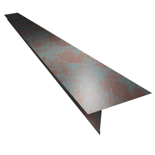 3m Clickseam Roof Starter (200mm x 40mm x 75mm 1 Welt) 0.7mm Corro-Print Aged Copper Effect