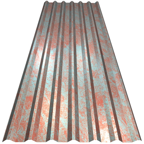 Accord 34/1000 Box Profile 0.7mm Corro-Print Aged Copper Effect