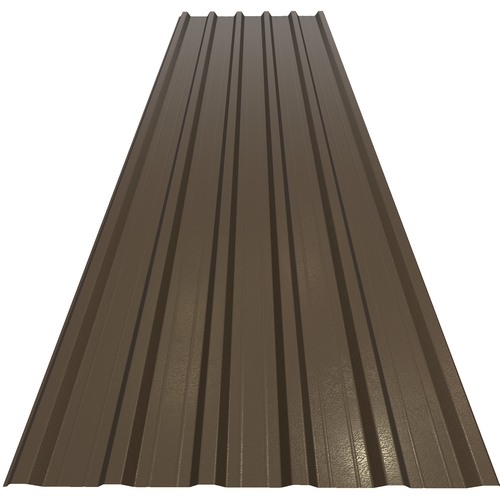 Accord 32/1000 (L) Box Profile 0.5mm Plastisol with anti-condensation liner Vandyke Brown