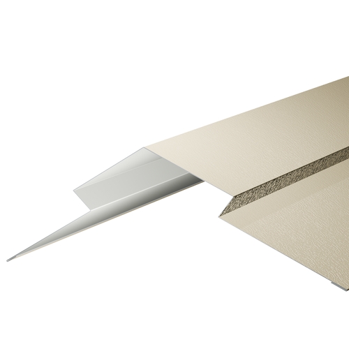 Diamond Ridge Flashing 3m 0.7mm Plastisol Mushroom