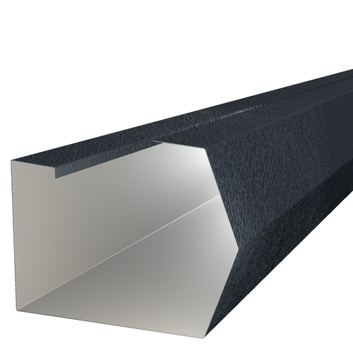 3m Length of Trimline Gutter 0.7mm Plastisol Slate Blue