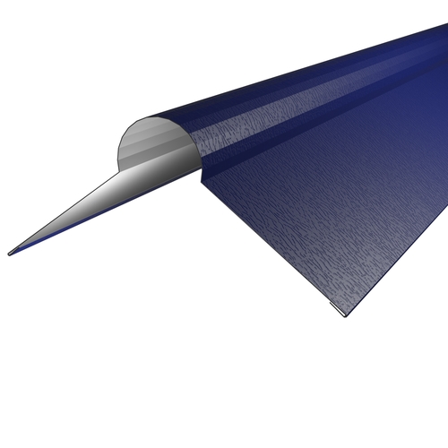 Roll Top Ridge Flashing 3m 0.7mm Plastisol Sargasso Blue