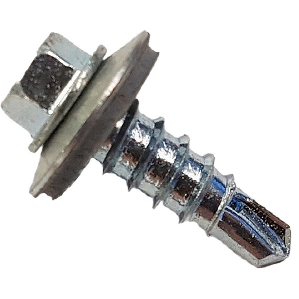 Mega Stitch Screws (7.8mm dia) with 19mm Washers (100/Bag)
