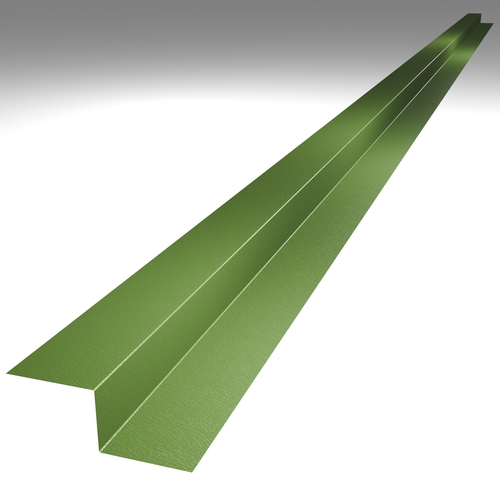 3m Flashing Z Support (50mm x profile height x 50mm) 0.7mm XL Forte Khaki Green