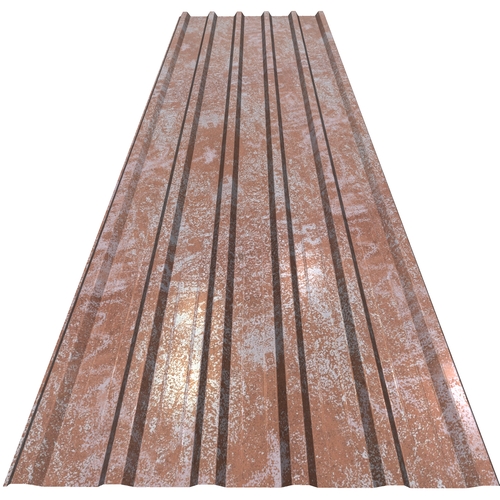 Accord 32/1000 Box Profile (L) 0.7mm Corro-Print Rust Effect