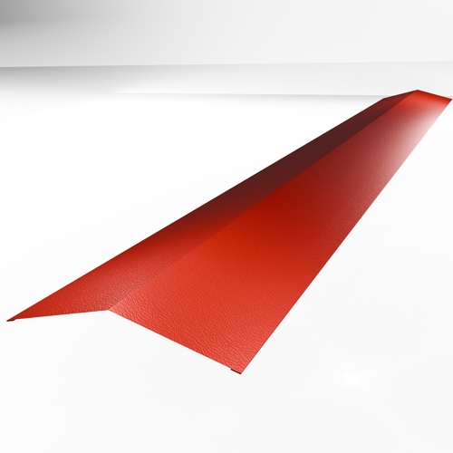 Ridge 3m (200mm x 200mm inc Welts) 0.7mm Plastisol Poppy Red