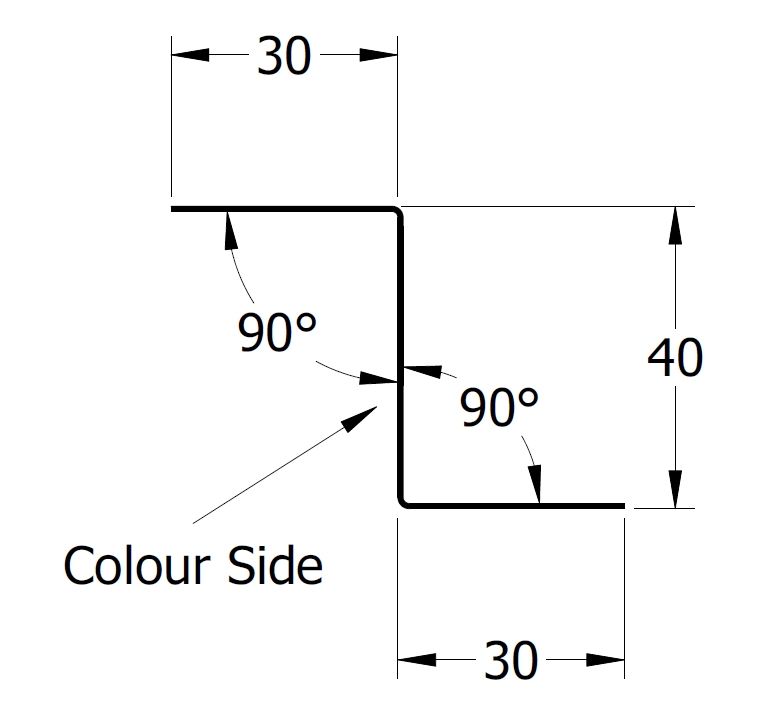 3m ClickSeam Z Support (30mm x 40mm x 30mm)