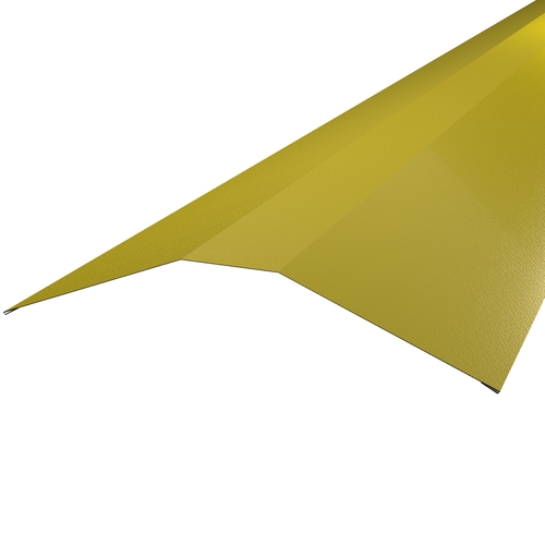 Flat Top Ridge 3m 0.7mm Plastisol Aztec Yellow