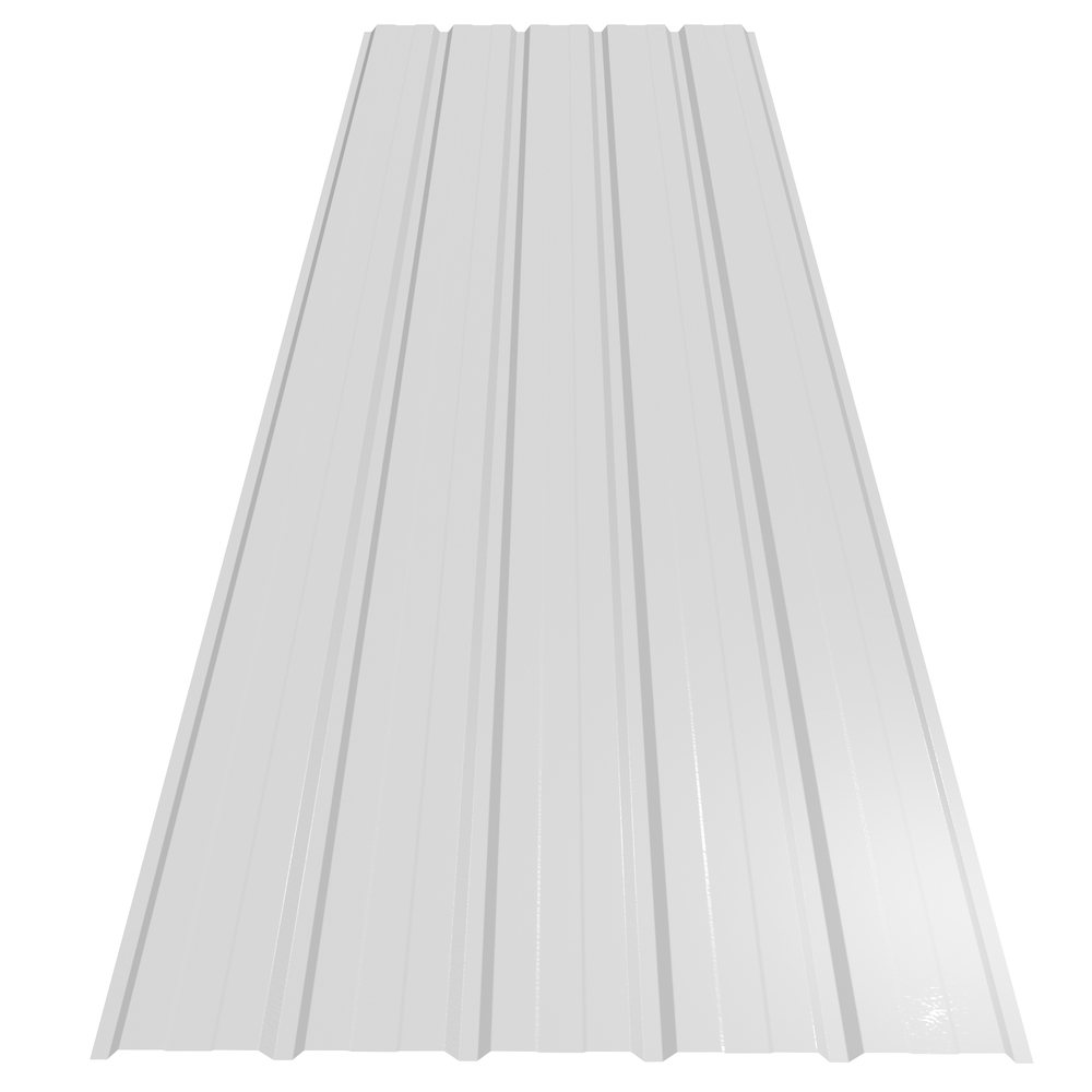 White Painted Steel Liner