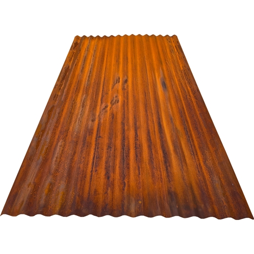 2m Corrugated Profile Corten Sheet 0.8mm 990.6mm Cover