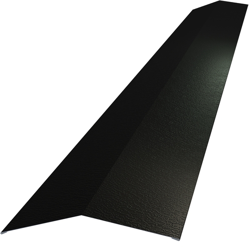 Ridge 3m (200mm x 200mm inc Welts) 0.7mm Plastisol Black