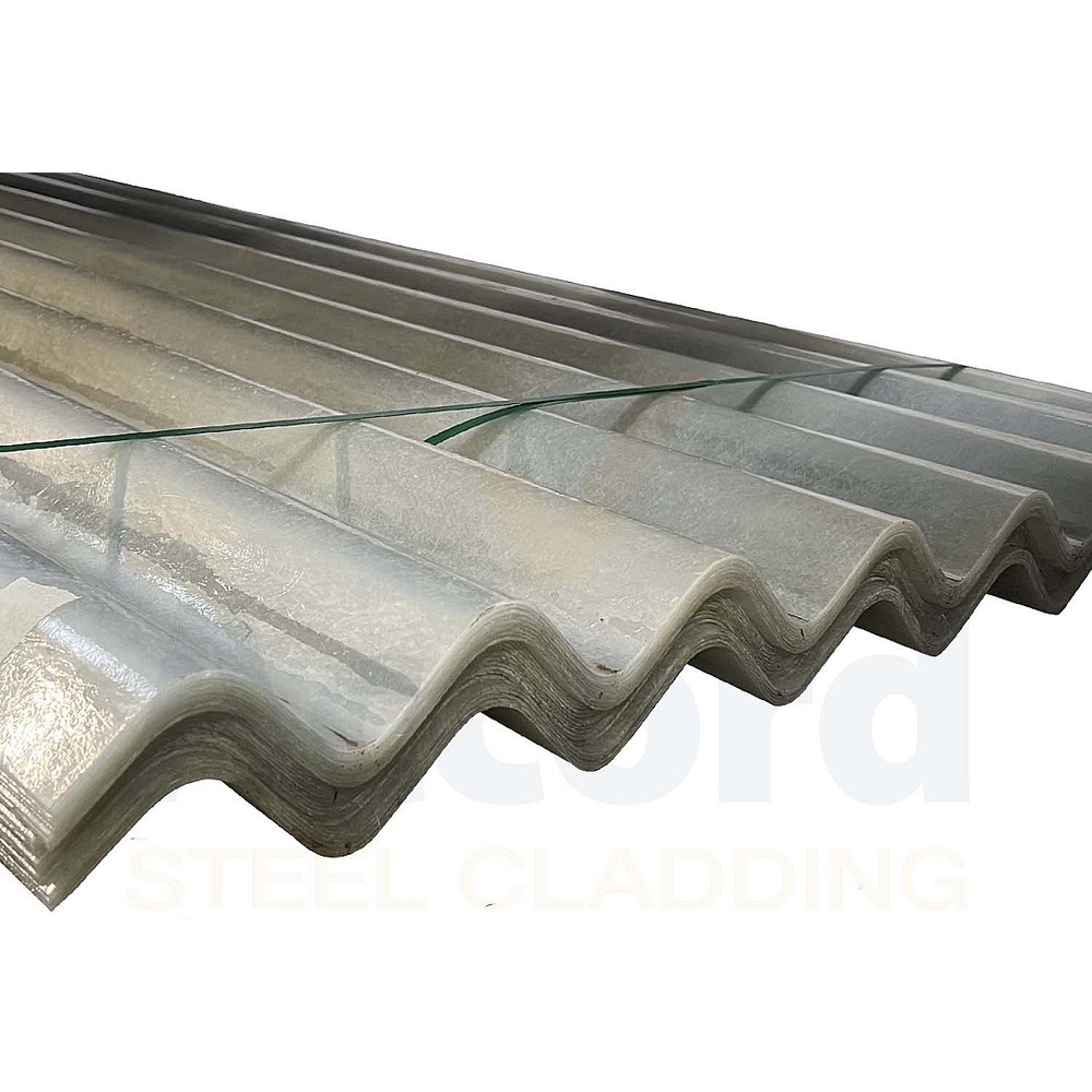 Big 6 Profile GRP Rooflight (Class 3 - 2.44kg) 8ft sheet