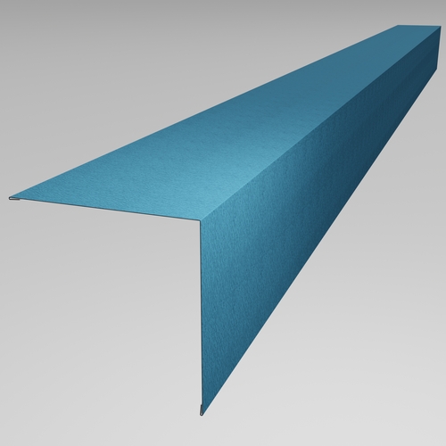 Bargeboard 0.7mm Plastisol Flashing 3m (200mm x 200mm inc welts) Solent Blue