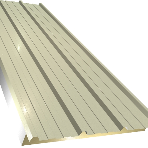 Kingspan KS1000RW 150mm Quadcore (U-Value 0.12 W/m²K) / Outer: Willow Green XL Forte (0.5mm Plastisol Coated Steel) / Inner: 0.4mm Cleansafe15 Bright White Poly Liner