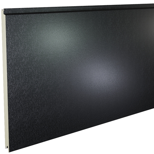 Kingspan KS1000FL Flat 80mm QuadCore (U-Value 0.23 W/m²K) / Outer: Black XL Forte (0.5mm Plastisol Coated Steel) / Inner: 0.4mm Cleansafe15 Bright White Poly Liner