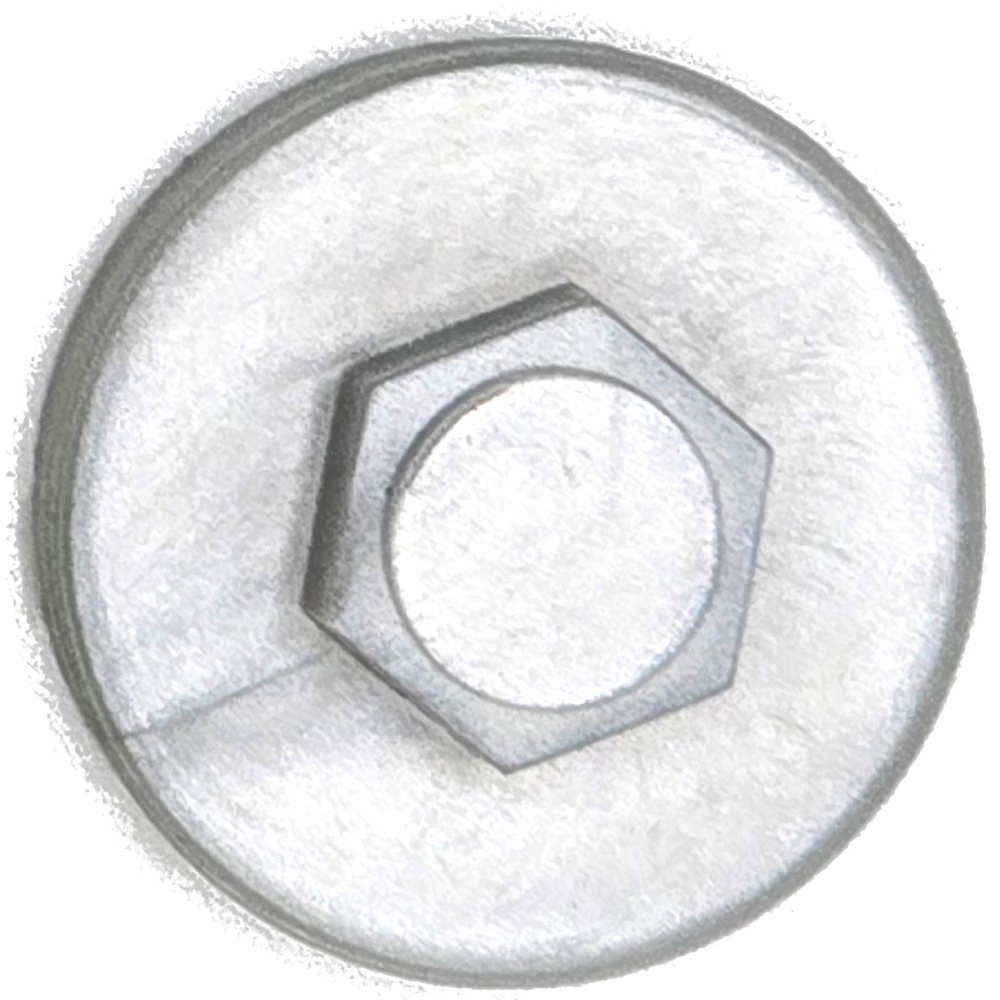 Metallic Silver 19mm Colour Coded Caps (100/Bag)