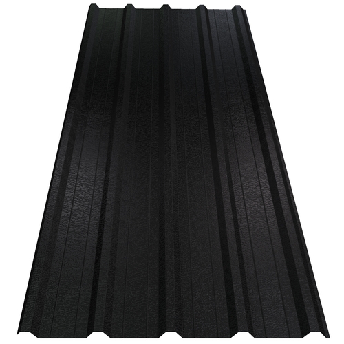 33/254/1016 Box Profile 0.7mm Plastisol Black