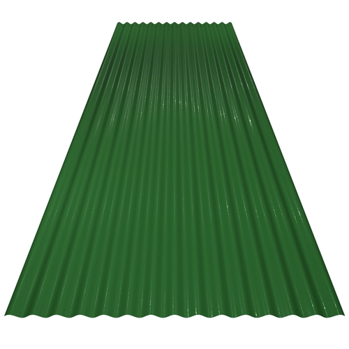 14/3 Corrugated 0.7mm Plastisol Heritage Green