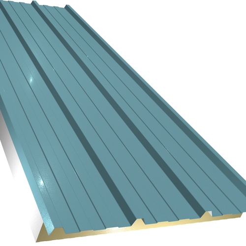 Kingspan KS1000RW 167mm Quadcore (U-Value 0.11 W/m²K) / Outer: Wedgewood XL Forte (0.5mm Plastisol Coated Steel) / Inner: 0.4mm Cleansafe15 Bright White Poly Liner