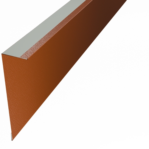 Eaves Insulation Closure 3m (50mm x 170mm inc welts) 0.7mm Plastisol Terracotta